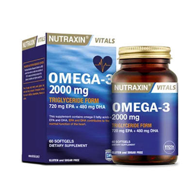 Nutraxin Omega-3 2000 60 Kapsül Fiyatları - Fit1001