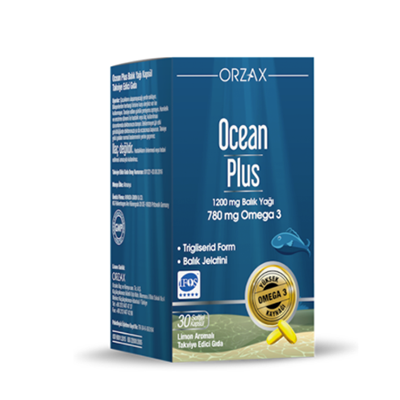 Ocean Plus 1200 mg 30 Kapsül Balık Yağı