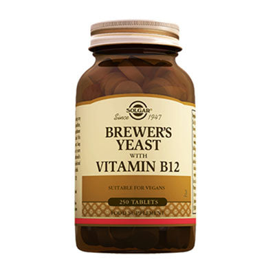 Solgar Brewer's Yeast with Vitamin B12 250 Tablet Satın Al