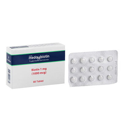 Medohbiotin 1 mg 60 Tablet Fiyatları - Fit1001