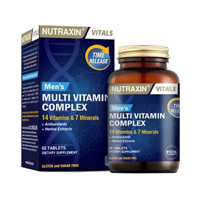 Nutraxin Multivitamin Complex Erkek 60 Tablet Fiyatları - Fit1001