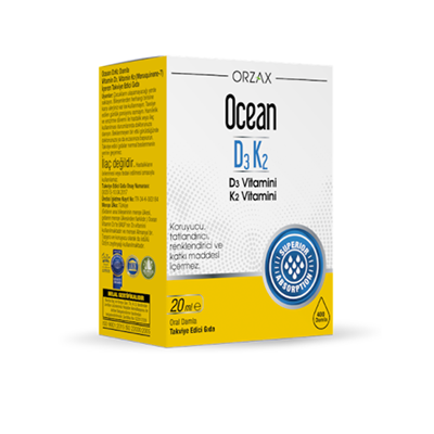 Ocean D3 K2 Vitamin Damla 20 ml