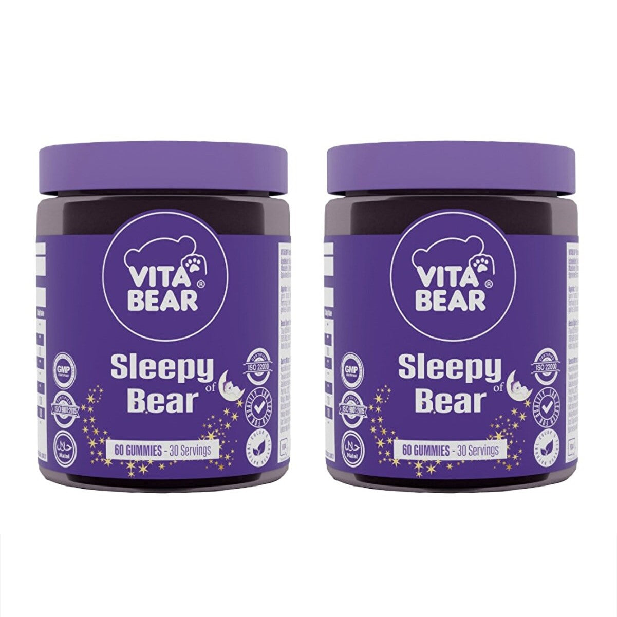 Vita Bear Sleepy Bear Uyku Düzenleyici Vitamin 60 Adet 2'li Paket