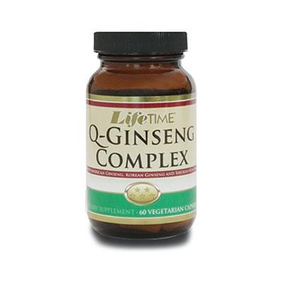 LifeTime Ginseng Complex Veggie Capsules (60 Kapsül)