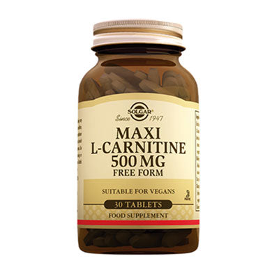 Solgar Maxi L-Carnitine 500 mg 30 Tablet Satın Al