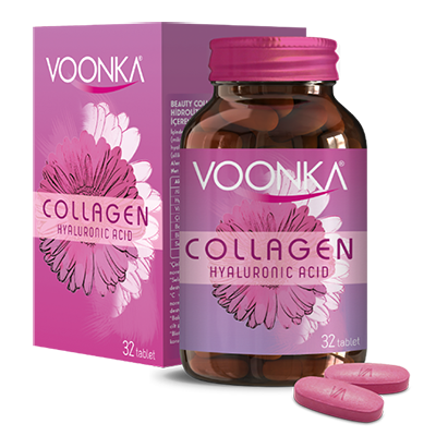 Voonka Collagen + Hyaluronic Acid  (32 Tablet) - fit1001