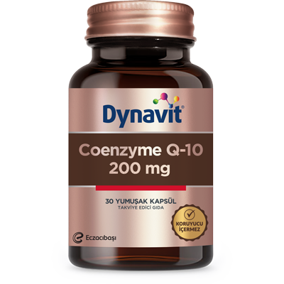 Dynavit Coenzyme Q10 200 Mg 30 Kapsül - fit1001