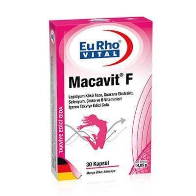 Eurho Vital Macavit F 30 Kapsül - fit1001