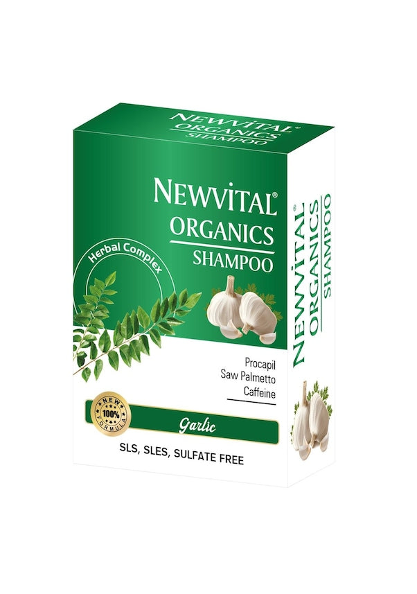 Newvital Organics Garlic Shampoo 300 ml