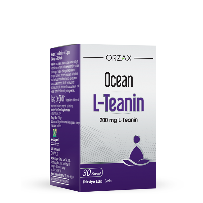 Orzax Ocean L-Teanin 30 Kapsül