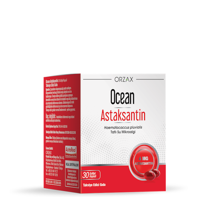 Orzax Ocean Astaksantin 30 Kapsül