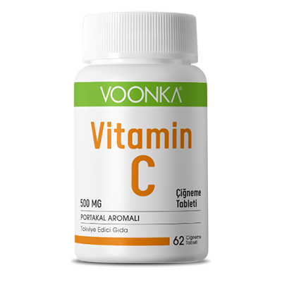 Voonka Vitamin C  (62 Çiğneme Tableti) - fit1001