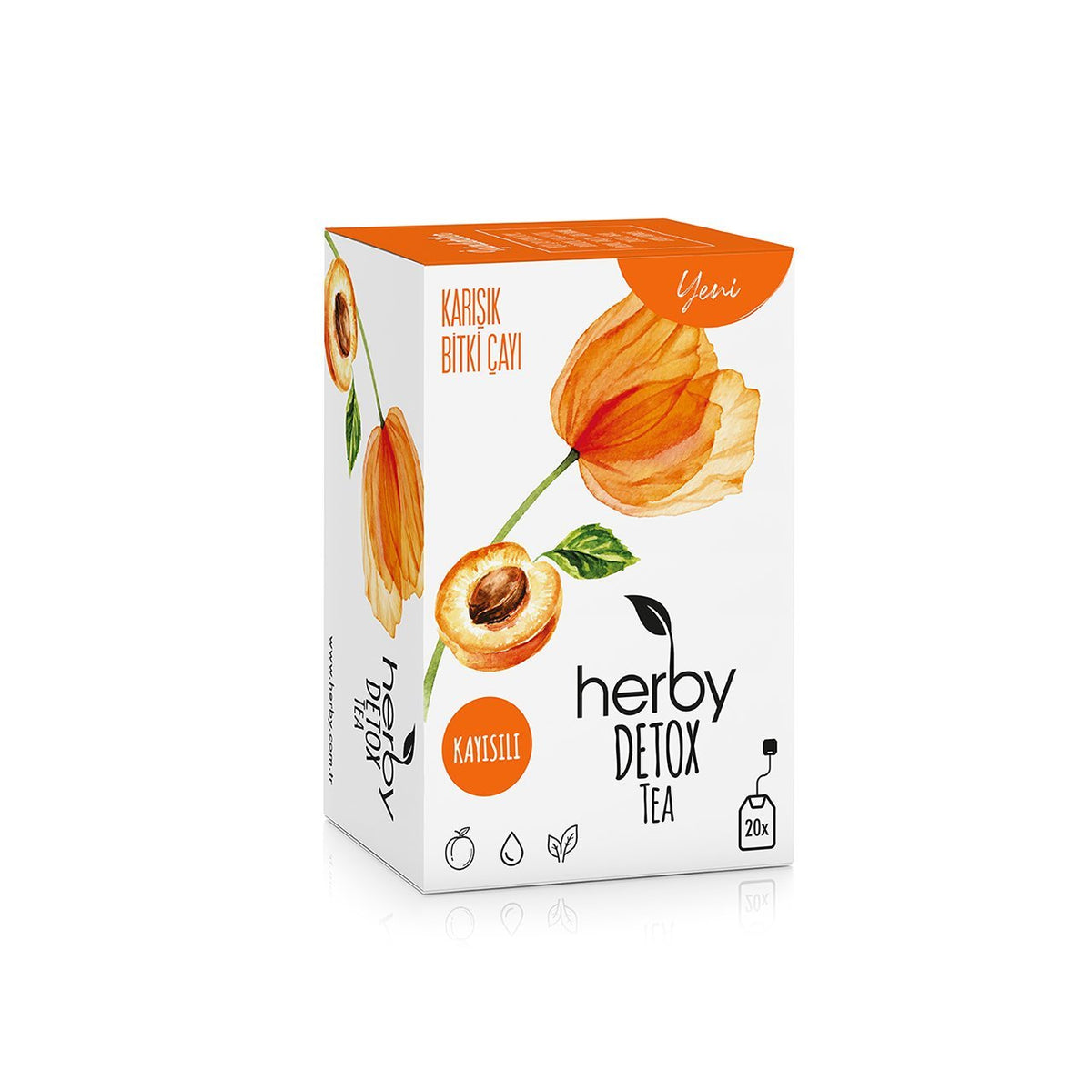 Herby Detox Tea Kayısılı 20'li Bitki Çayı
