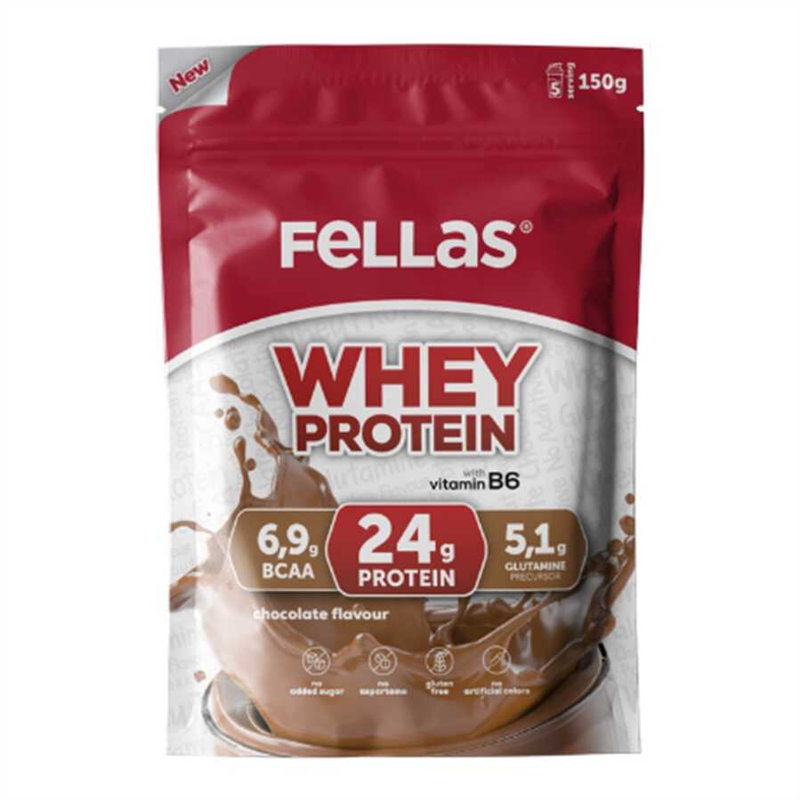 Fellas Çikolata Aromalı Whey Protein Tozu 150 g