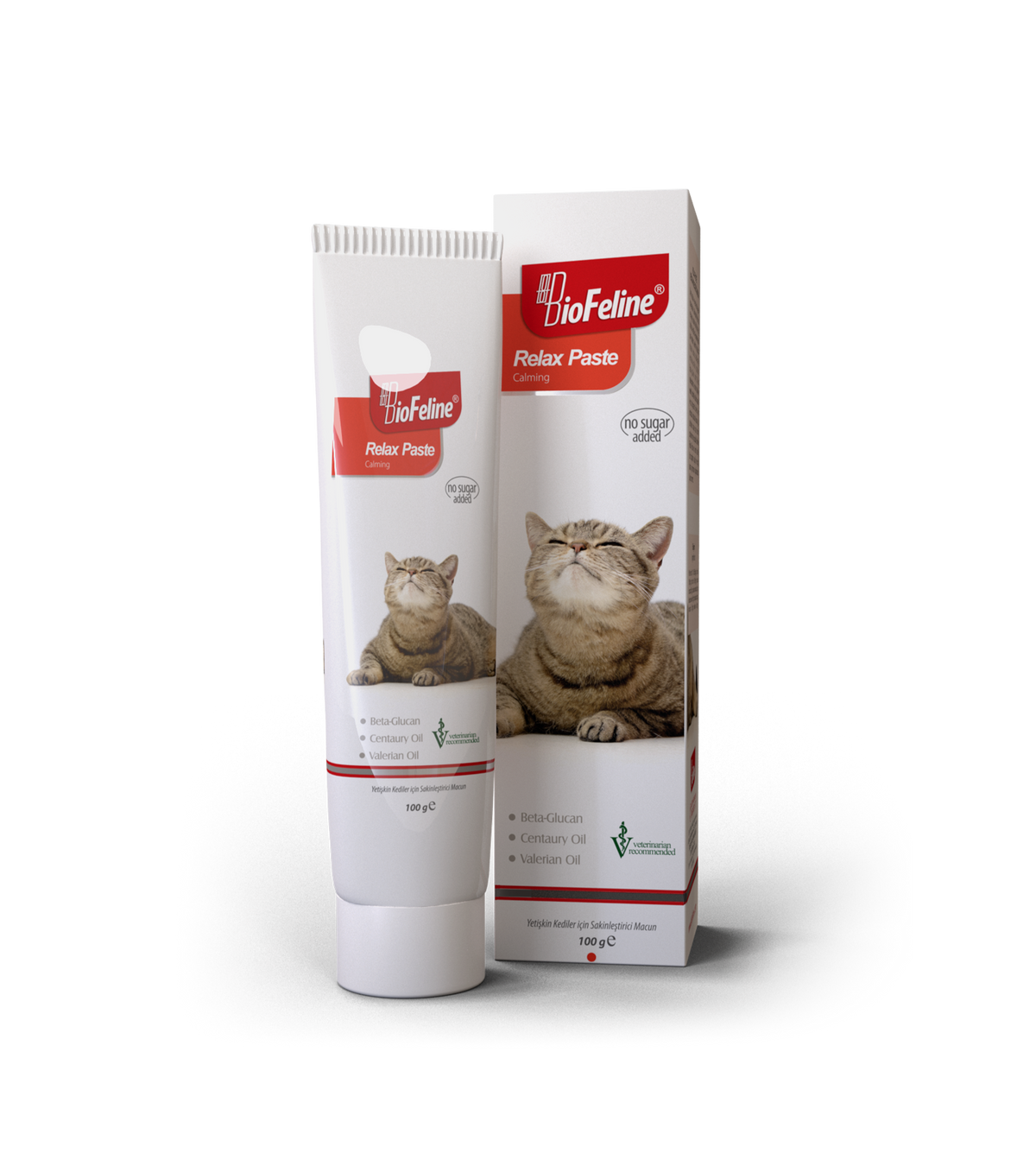 BioFeline Relax Paste Kediler için Sakinleştirici Macun 100 g
