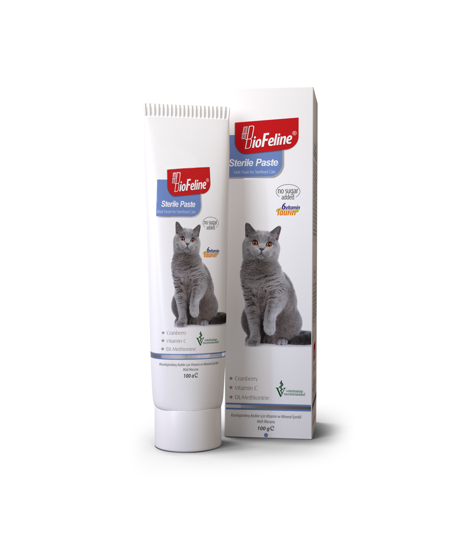 BioFeline Sterile Paste 30 g (Kısırlaştırılmış Kedilere Özel Bağışıklık Destekleyici Ve Tüy Yumağı Önleyici Malt Macun)